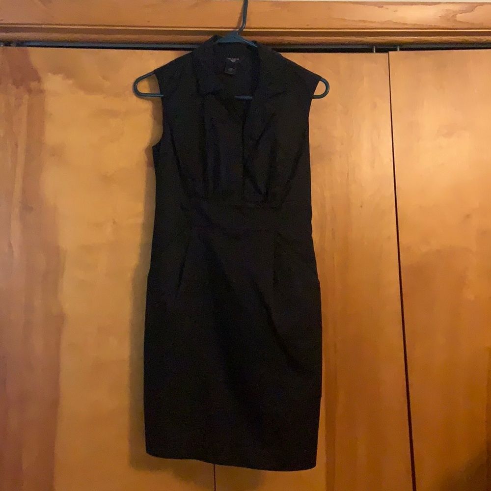 Ann Taylor black sleeveless dress